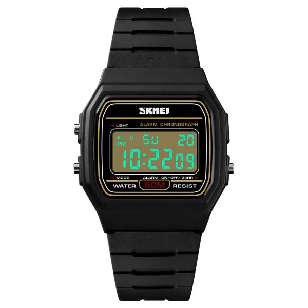 Наручний годинник Skmei 1412BKGD Black-Gold фото 3