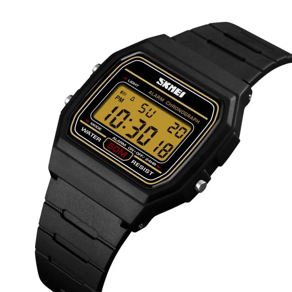 Наручний годинник Skmei 1412BKGD Black-Gold фото 4