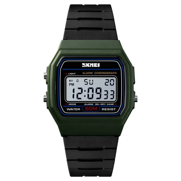 Наручний годинник Skmei 1412AG Army Green фото 1