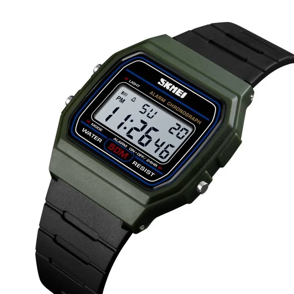 Наручний годинник Skmei 1412AG Army Green фото 4