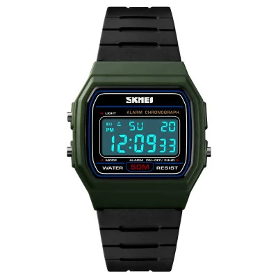 Наручний годинник Skmei 1412AG Army Green