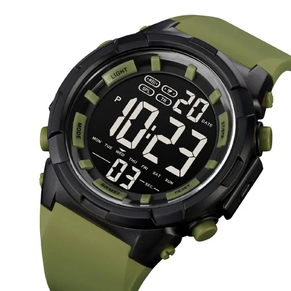 Чоловічий годинник Skmei 1845AG Army Green фото 4