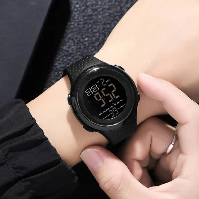 Чоловічий годинник Skmei 1856BKBK Black-Black