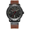Чоловічий годинник Curren 8327 Black-Brown фото 2