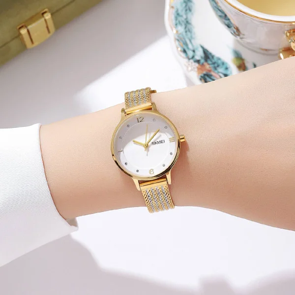 Жіночий годинник Skmei 1874GD Gold фото 4