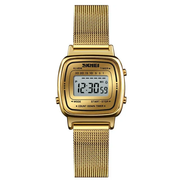 Жіночий годинник Skmei 1901MHGD Gold Mesh фото 1
