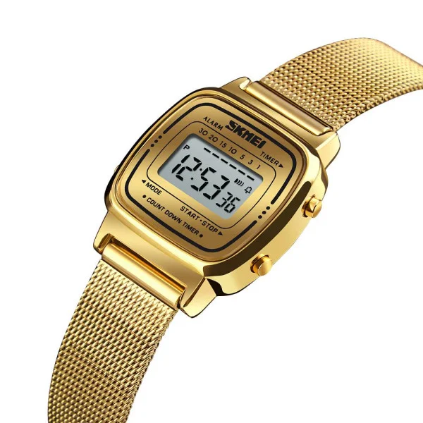 Жіночий годинник Skmei 1901MHGD Gold Mesh фото 3
