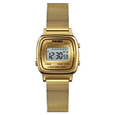 Женские часы Skmei 1901MHGD Gold Mesh
