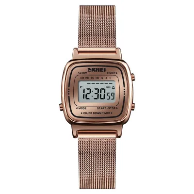 Женские часы Skmei 1901MHRG Rose Gold Mesh
