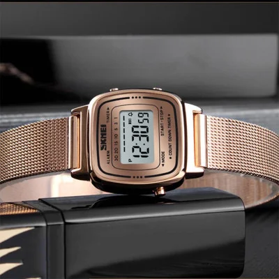 Женские часы Skmei 1901MHRG Rose Gold Mesh