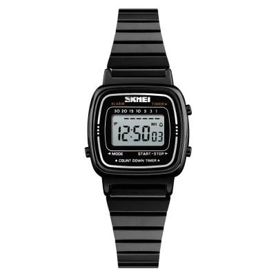 Мужские часы Skmei 1901SBK Black Steel