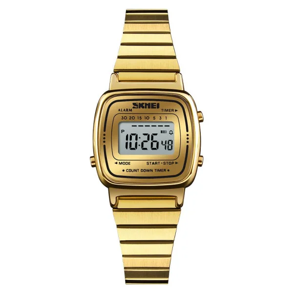 Жіночий годинник Skmei 1901SGD Gold Steel фото 1