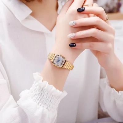 Жіночий годинник Skmei 1901SGD Gold Steel