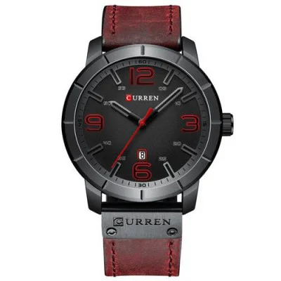 Чоловічий годинник Curren 8327 Red-Black
