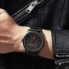 Чоловічий годинник Curren 8327 Red-Black фото 5