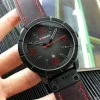Чоловічий годинник Curren 8327 Red-Black фото 7