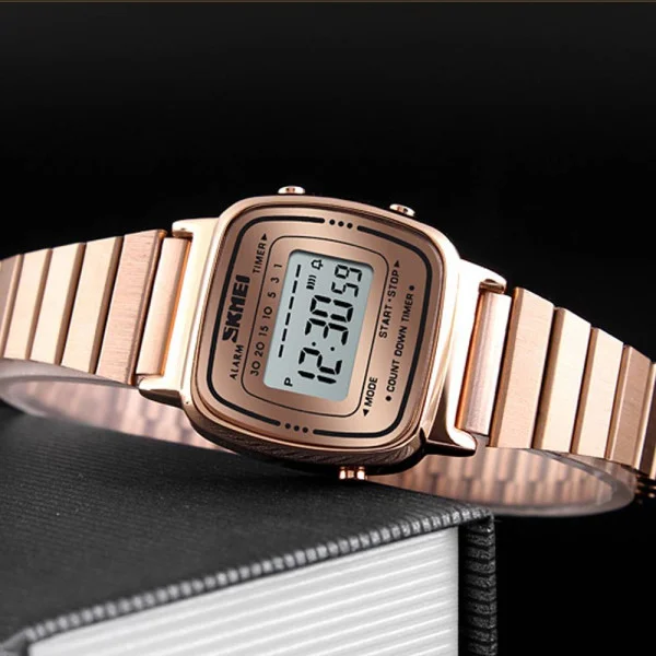 Чоловічий годинник Skmei 1901SRG Rose Gold Steel фото 5