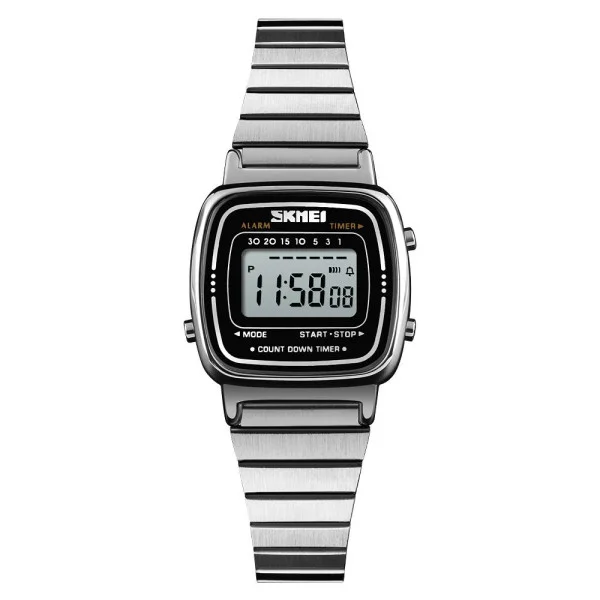 Жіночий годинник Skmei 1901SSI Silver Steel фото 1