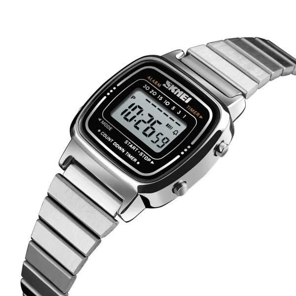 Жіночий годинник Skmei 1901SSI Silver Steel фото 3
