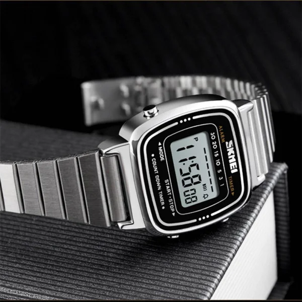 Жіночий годинник Skmei 1901SSI Silver Steel фото 5