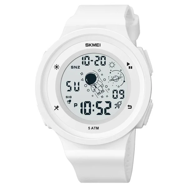 Детские часы Skmei 1973WT White фото 1