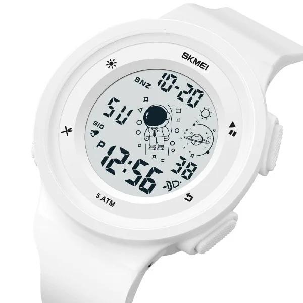 Детские часы Skmei 1973WT White фото 3