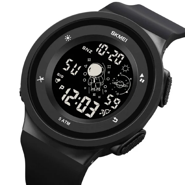 Чоловічий годинник Skmei 1973BKBK Black-Black фото 3