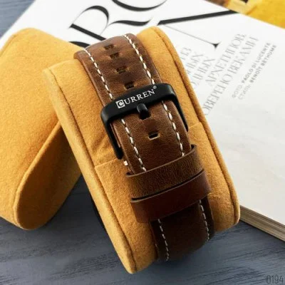 Чоловічий годинник Curren 8324 Black-Brown