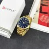 Мужские часы Curren 8322 Gold-Blue фото 6