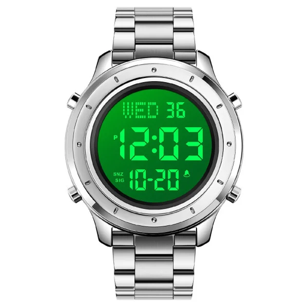 Мужские часы Skmei 1864SSIWT Silver/White Steel фото 3
