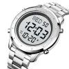 Мужские часы Skmei 1864SSIWT Silver/White Steel фото 4