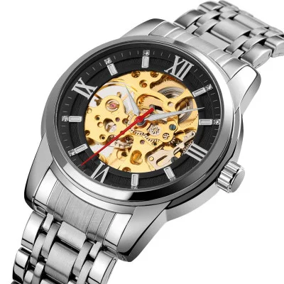 Чоловічий годинник Skmei 9222SIBK Silver-Black