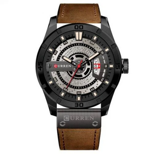 Мужские часы Curren 8301 Black-Light Brown фото 1