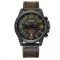 Curren 8314 Black-Brown