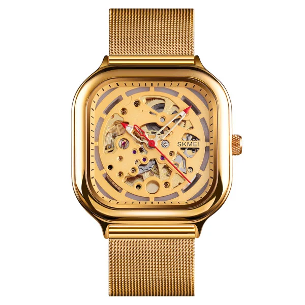 Чоловічий годинник Skmei 9184GD Gold фото 1