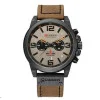 Чоловічий годинник Curren 8314 Khaki-Black фото 2