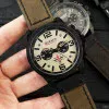 Мужские часы Curren 8314 Khaki-Black фото 3