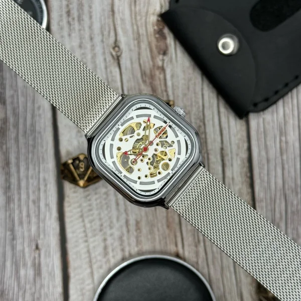 Мужские часы Skmei 9184SI Silver фото 4