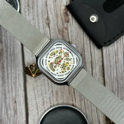Чоловічий годинник Skmei 9184SI Silver