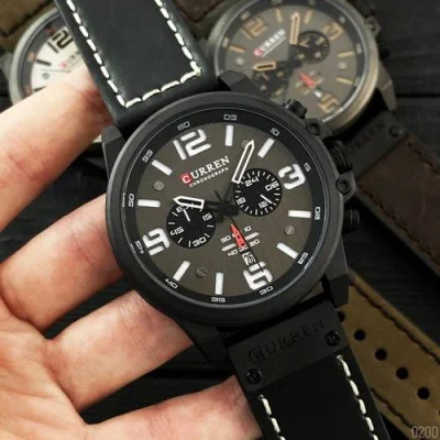 Чоловічий годинник Curren 8314 All Black