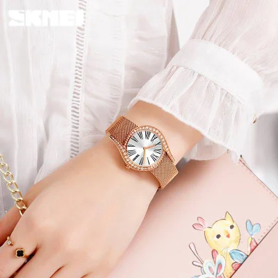 Жіночий годинник Skmei 9252SI Silver