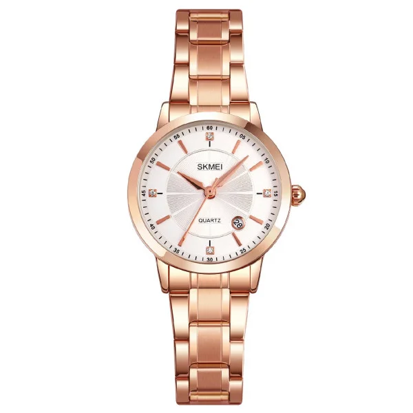 Жіночий годинник Skmei 1819RGSI Rose Gold-Silver фото 1