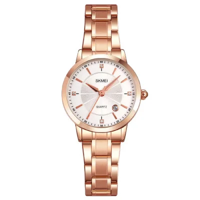 Женские часы Skmei 1819RGSI Rose Gold-Silver