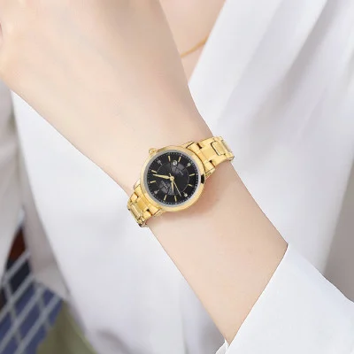 Жіночий годинник Skmei 1819GDBK Gold-Black