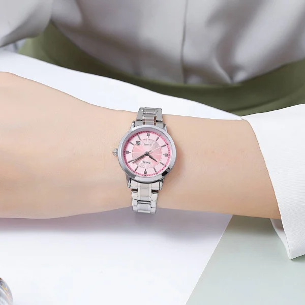 Жіночий годинник Skmei 1819SIPK Silver-Pink фото 4