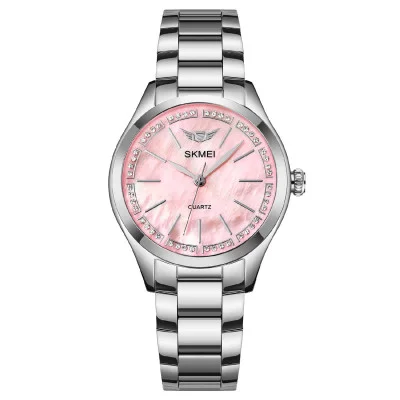 Жіночий годинник Skmei 1964SIPK Silver-Pink