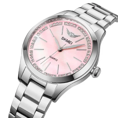 Жіночий годинник Skmei 1964SIPK Silver-Pink