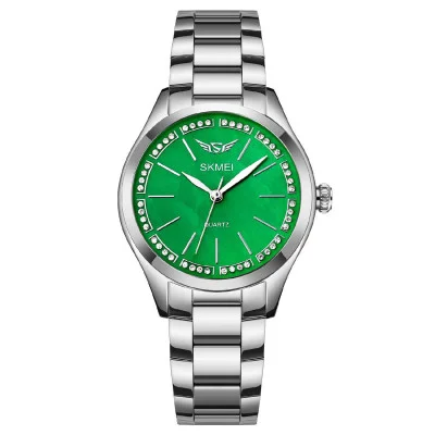 Жіночий годинник Skmei 1964SIGN Silver-Green