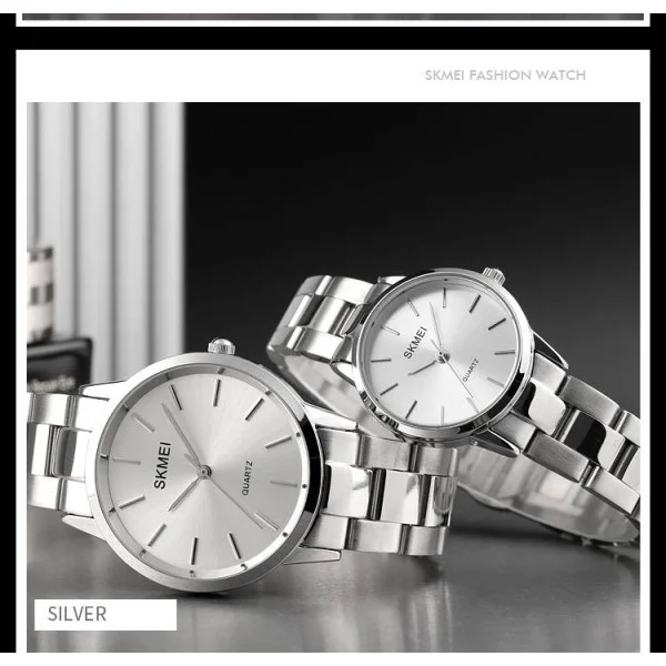 Жіночий годинник Skmei 1694SI Silver фото 4