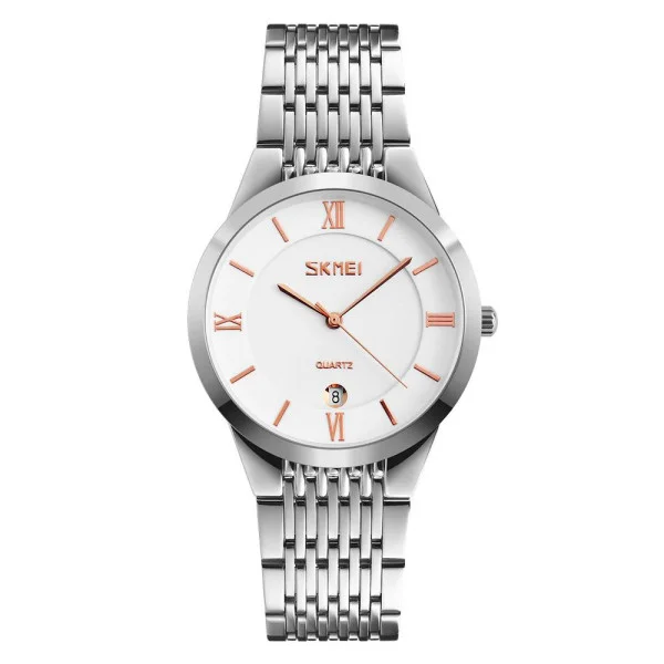 Жіночий годинник Skmei 9139WTGD-B White-Gold B фото 1